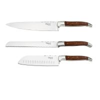 Laguiole by Hâws Chef knivesæt 3 dele Rosewood