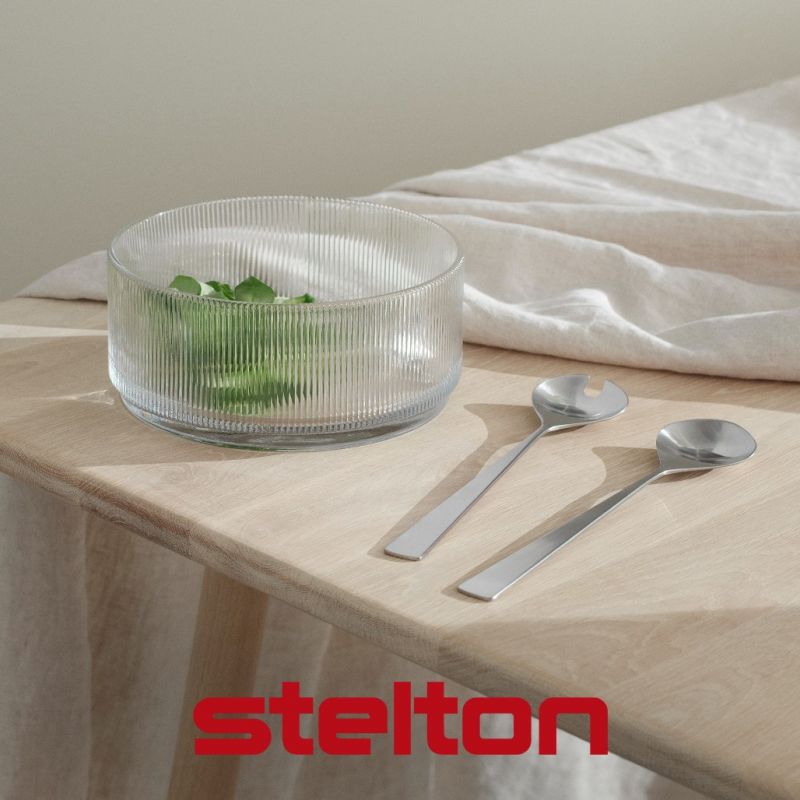 Stelton Pilastro serveringsskål & Maya salat-sæt