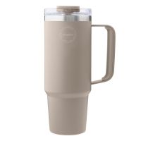  AYA&IDA Thermo Cup with Straw_creme beige