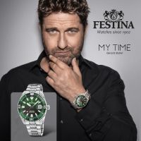 Festina Herreur - ORIGINAL DIVER - Grøn skive