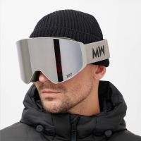 MESSYWEEKEND - CLEAR XE2 Skibrille - Silver Mirrored