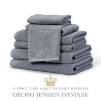 Georg Jensen Damask - Økologisk Frottépakke - (L) Ocean Grey