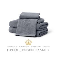 Georg Jensen Damask - Økologisk Frottépakke (S) -  Ocean Grey