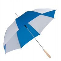 Paraply_blå hvid