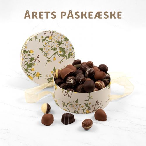 Årets PÅSKEÆSKE - Marcipan- og chokoladepåskeæg