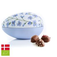 Påskeæg_Metal_blue flower_chokoladekugler