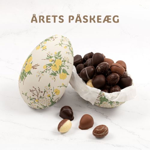 Årets PÅSKEÆG - med marcipanæg og luksus chokoladepåskeæg.