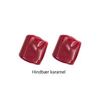 Twistede karameller med eget logo_hindbærkaramel