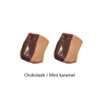 Twistede karameller med eget logo_chokolademint karamel