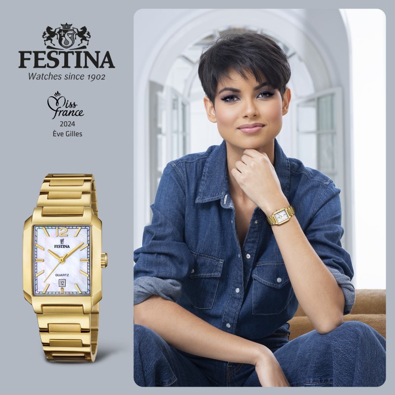 Festina Dameur - ON THE SQUARE GOLD