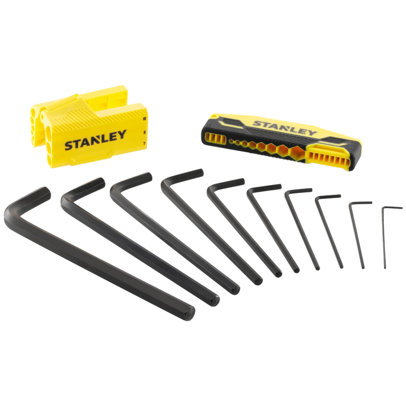 Stanley Unbrakonøglesæt 1.5 - 10 mm T-Greb