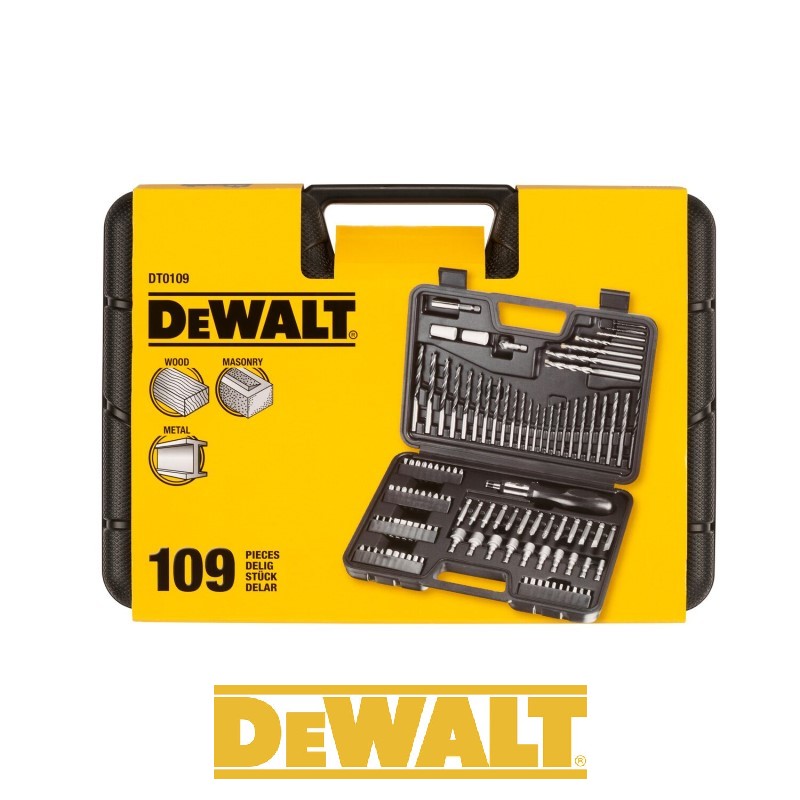 DEWALT BOR-BITS SÆT (109 dele)