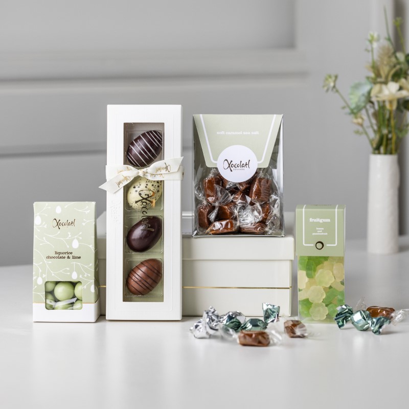 Xocolatl - NYHED Easter Giftbag Green